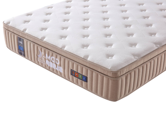 Matelas ressorts ensachés 30 cm avec surmatelas – Oria