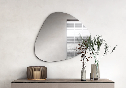 Miroir Chambre Design – Silvia Rectangulaire ou Asymétrique Status