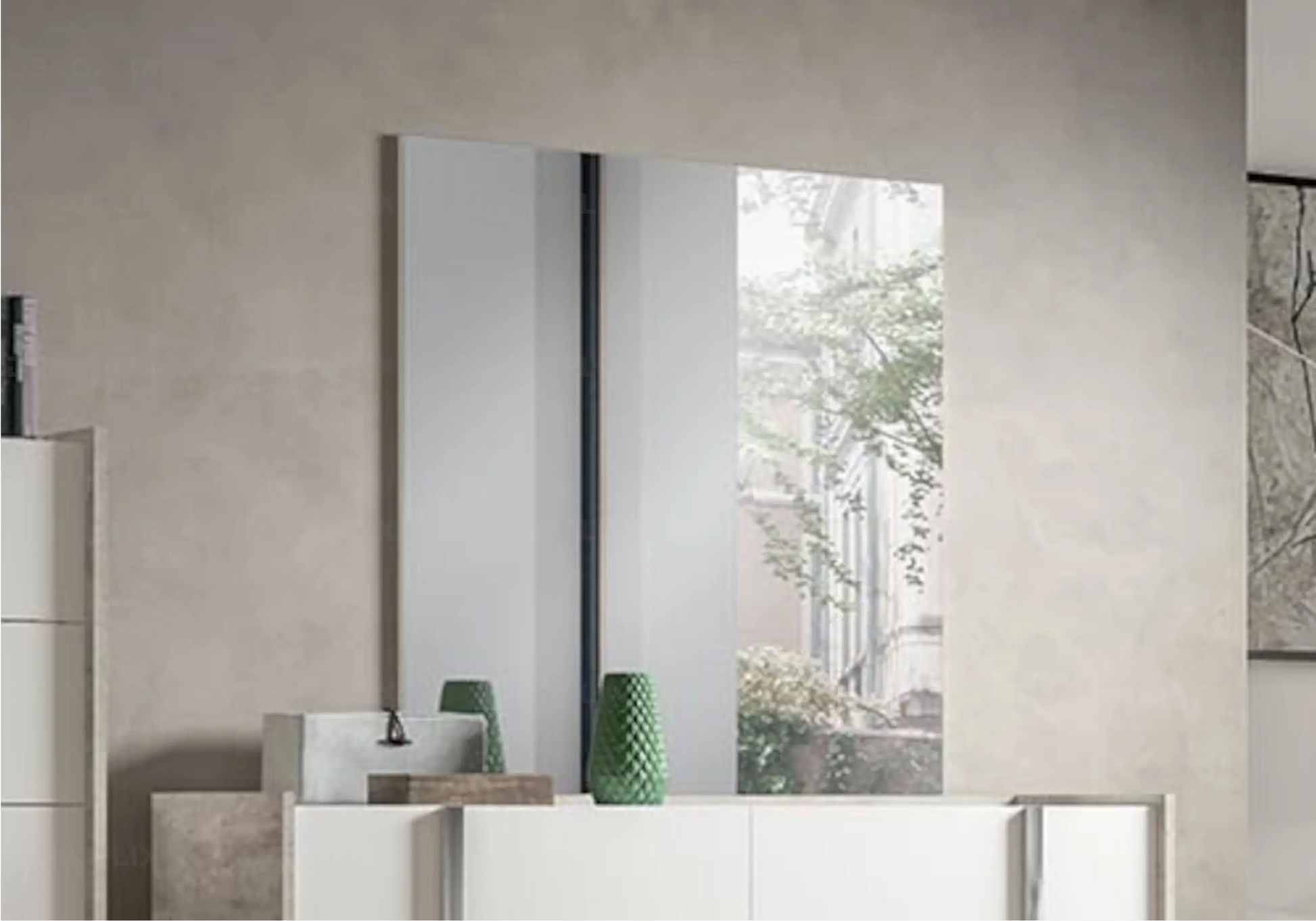 Miroir Moderne Chambre Treviso, Style Italien Raffiné Status