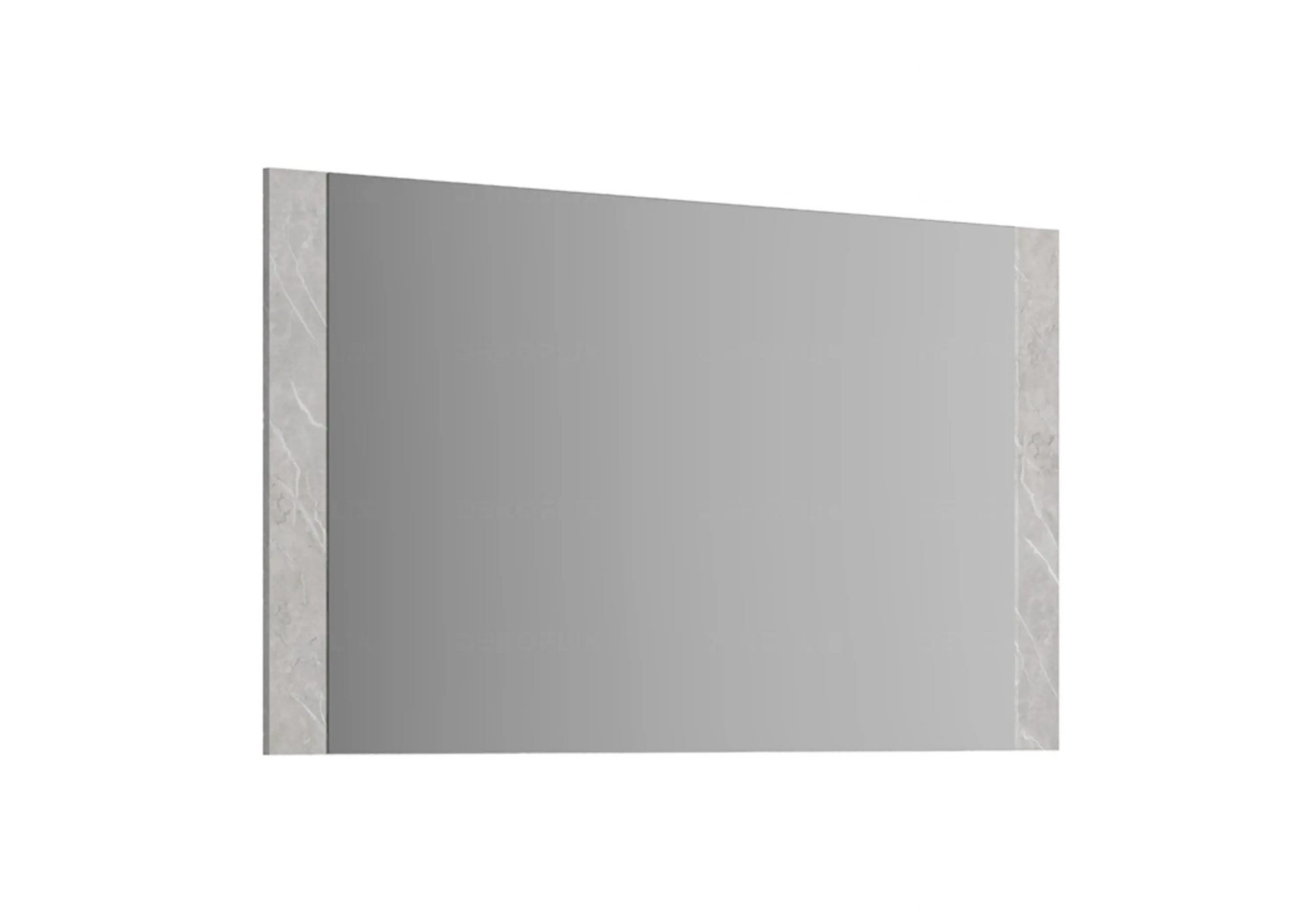 Miroir Mural Design Marbre Gris Élégant - Collection Mara Status