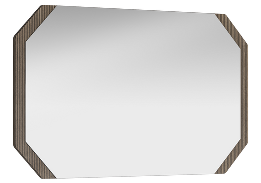 Miroir mural octogonal design - Hexagon