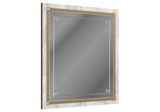 Petit miroir mural cadre doré - Romantica