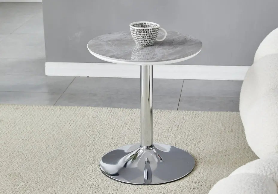 Petite table céramique marbre blanc BOYE New Design