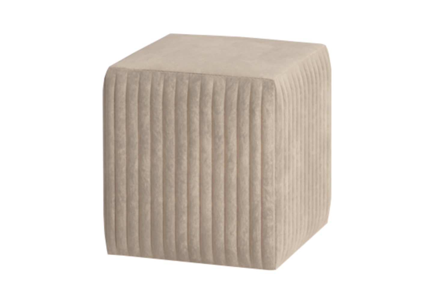 Pouf en velours design italien – Eva