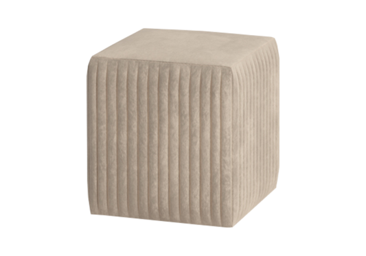 Pouf en velours design italien – Eva