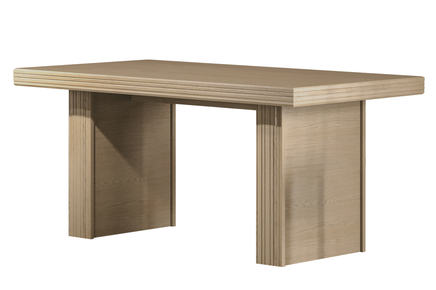 Ensemble meuble salon chêne clair – NATURA