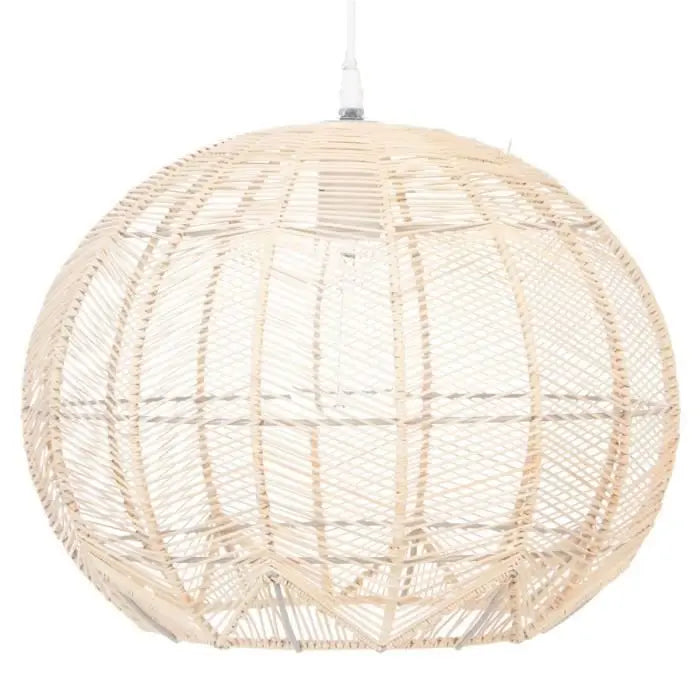 Suspension en rotin - Ø 38 x H 32 cm - Beige DEKOFLIX