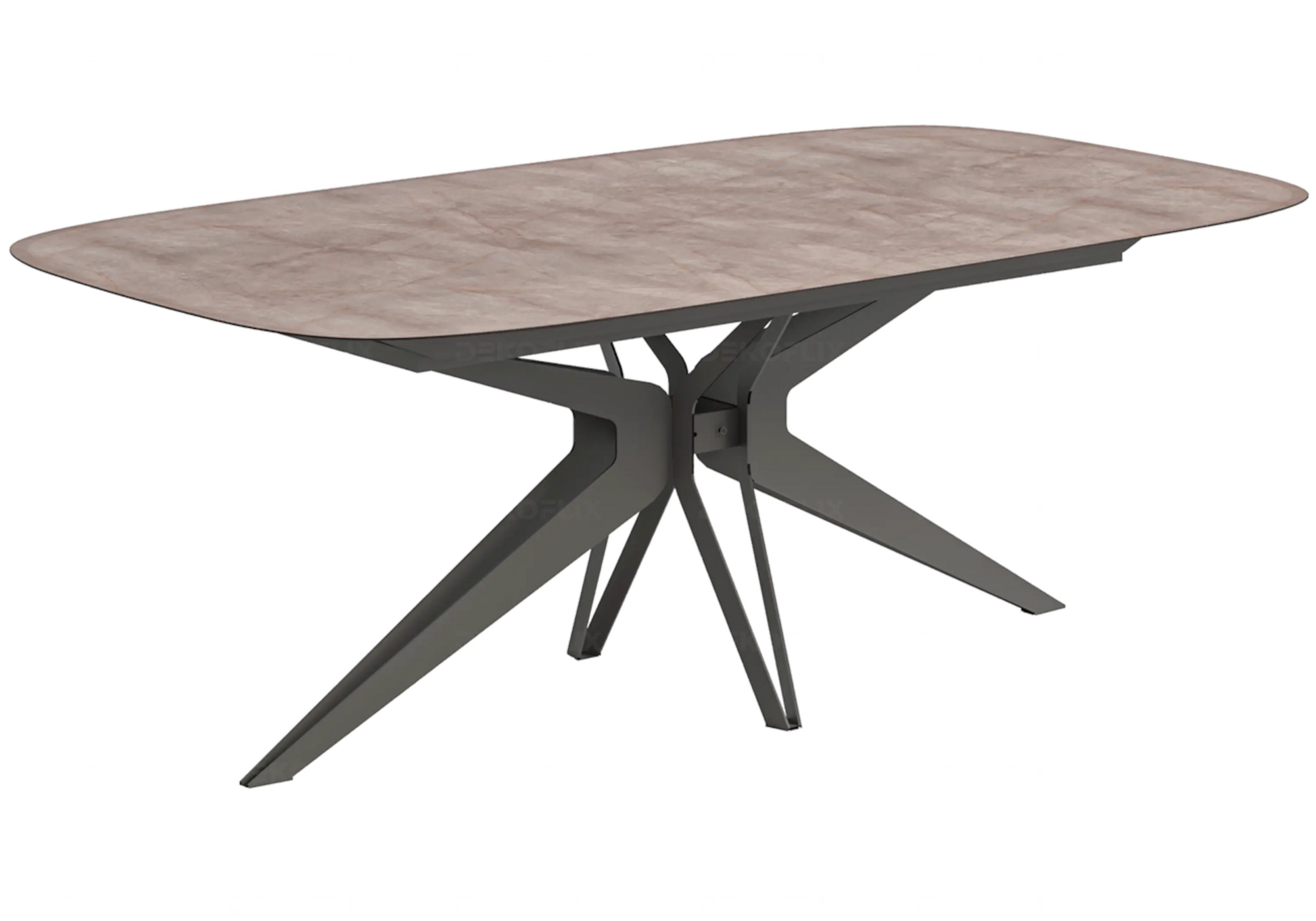 Table à Manger en Marbre Doré Nora – Élégance Grand Format Status