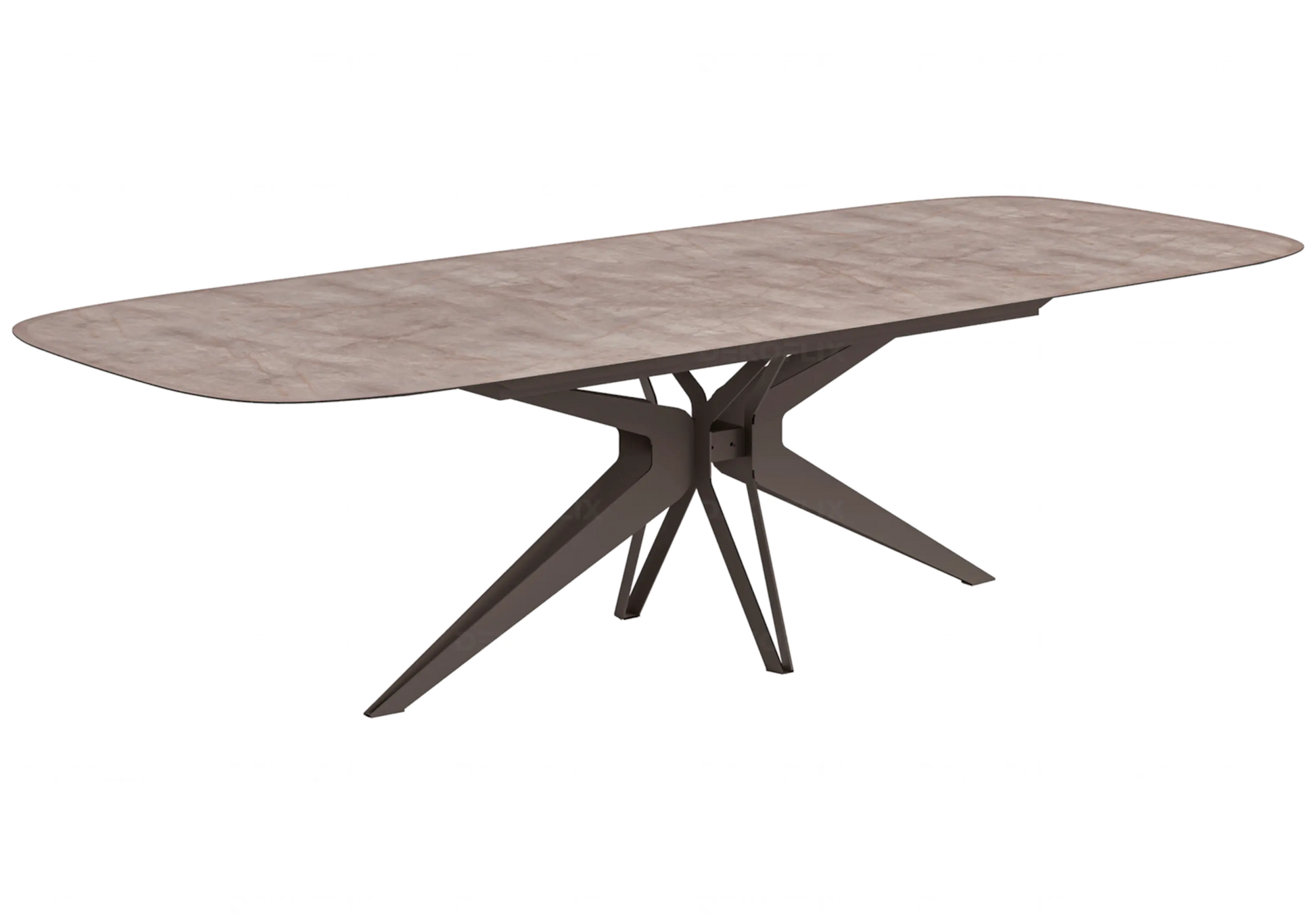 Table à Manger en Marbre Doré Nora – Élégance Grand Format Status
