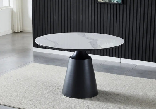 Table à manger céramique marbre blanc OLIVE New Design