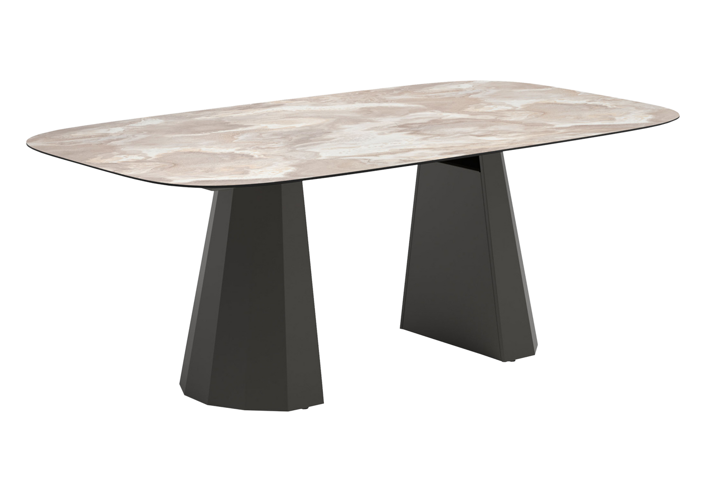 Table à manger marbre design – Dune