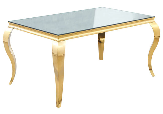Table à manger dorée miroir NEO New Design