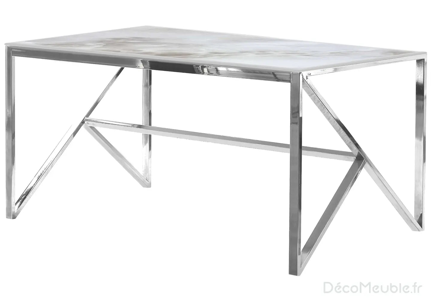 Table à manger marbre beige JESSY New Design
