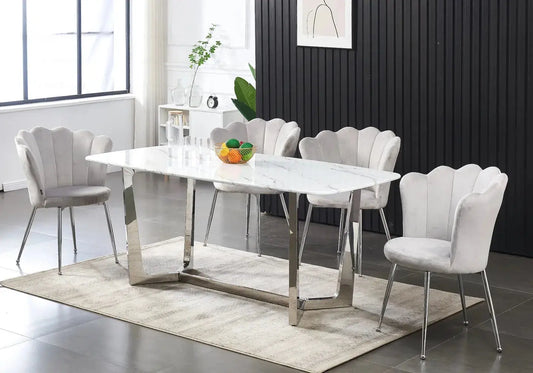 Ensemble de table à manger moderne et chic