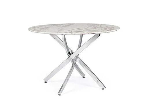 Table à manger marbre blanc JOA New Design
