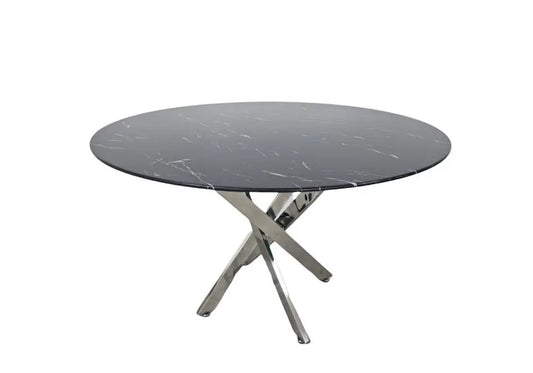 Table à manger marbre noir JOA New Design