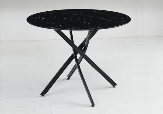 Table à manger noir marbre noir JOA New Design