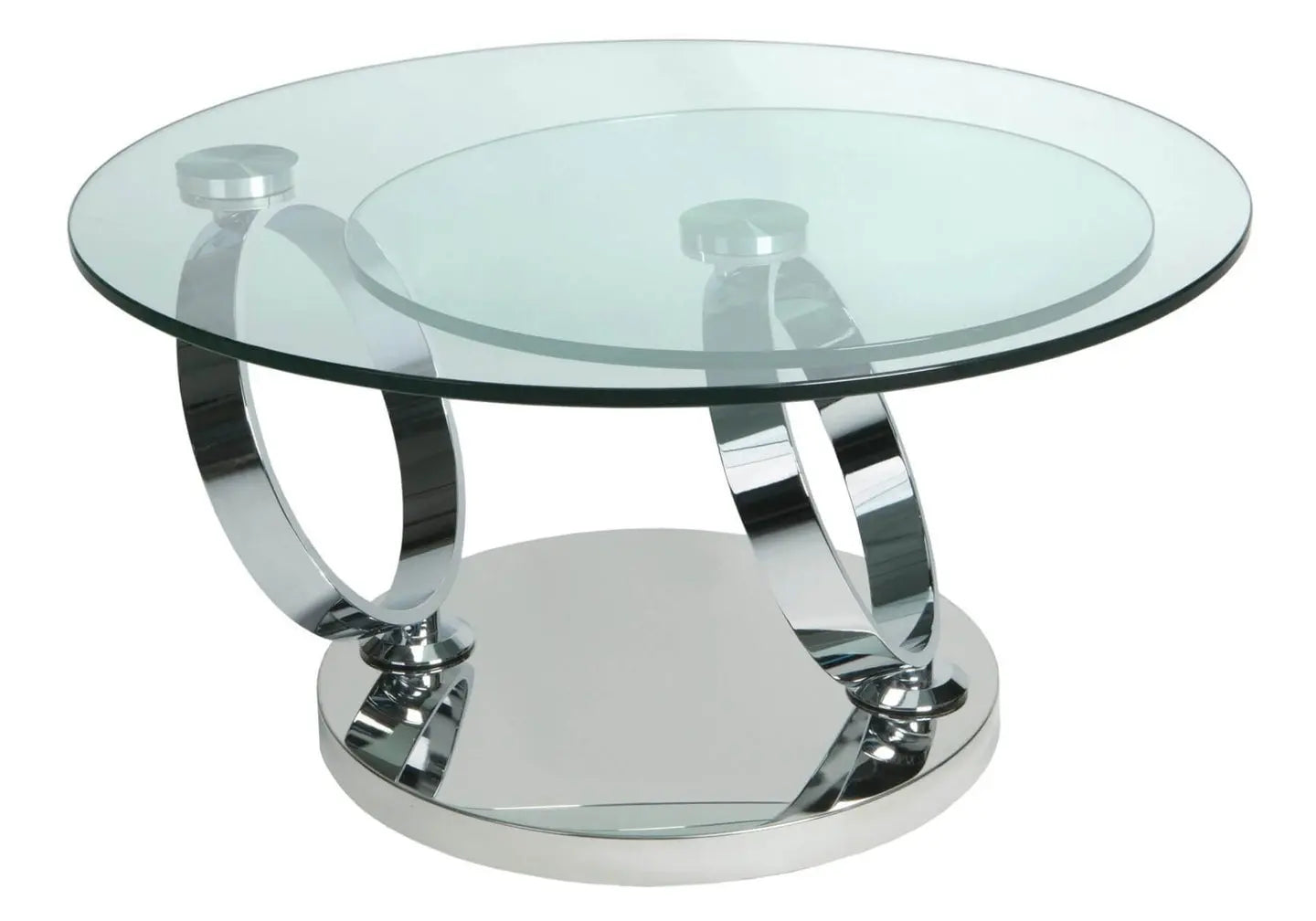 Table basse articulée chromé VARIO New Design