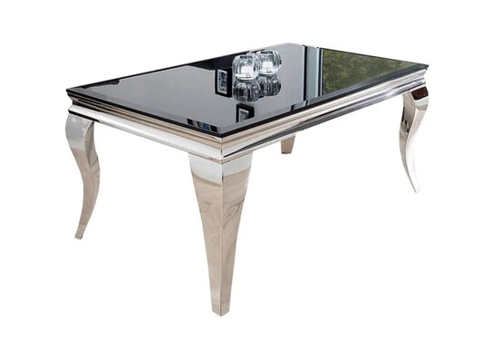 Table basse baroque chromé NEO New Design