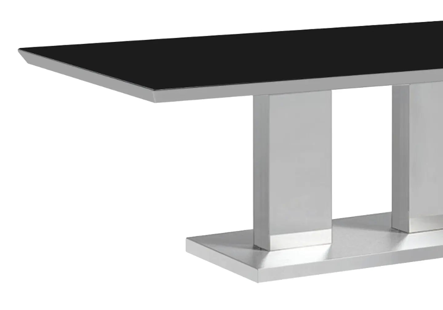 Table basse chromé verre trempé IZA New Design