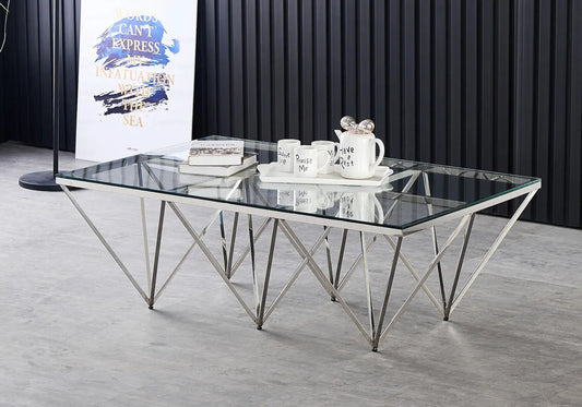 Table basse design en verre trempé GUSTA New Design