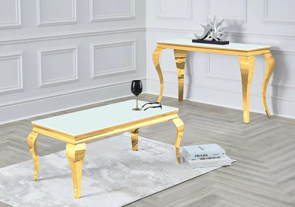 Table basse dorée miroir NEO New Design