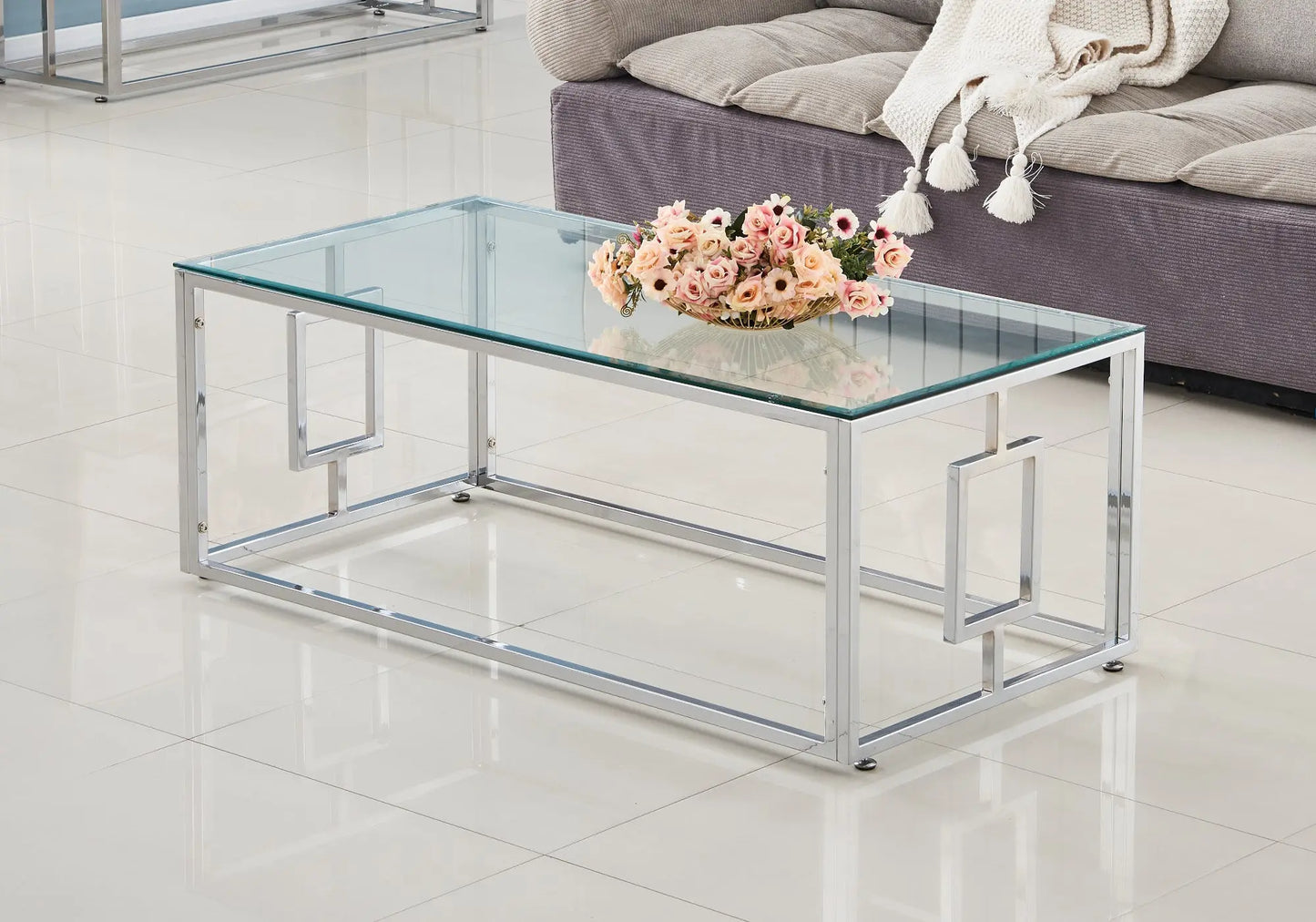 Table basse en verre trempé GLORY New Design