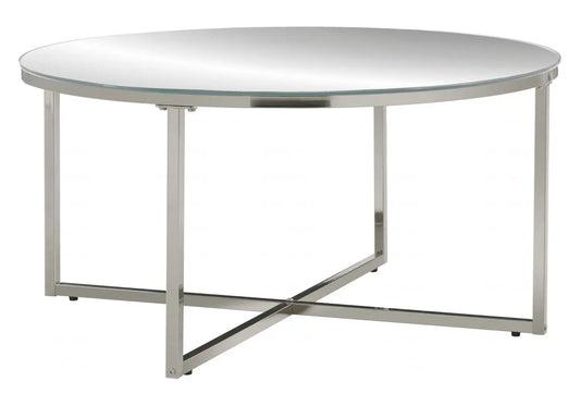 Table basse ronde miroir GALA New Design