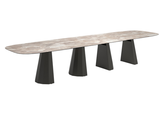 Grande table a manger marbre design – Dune