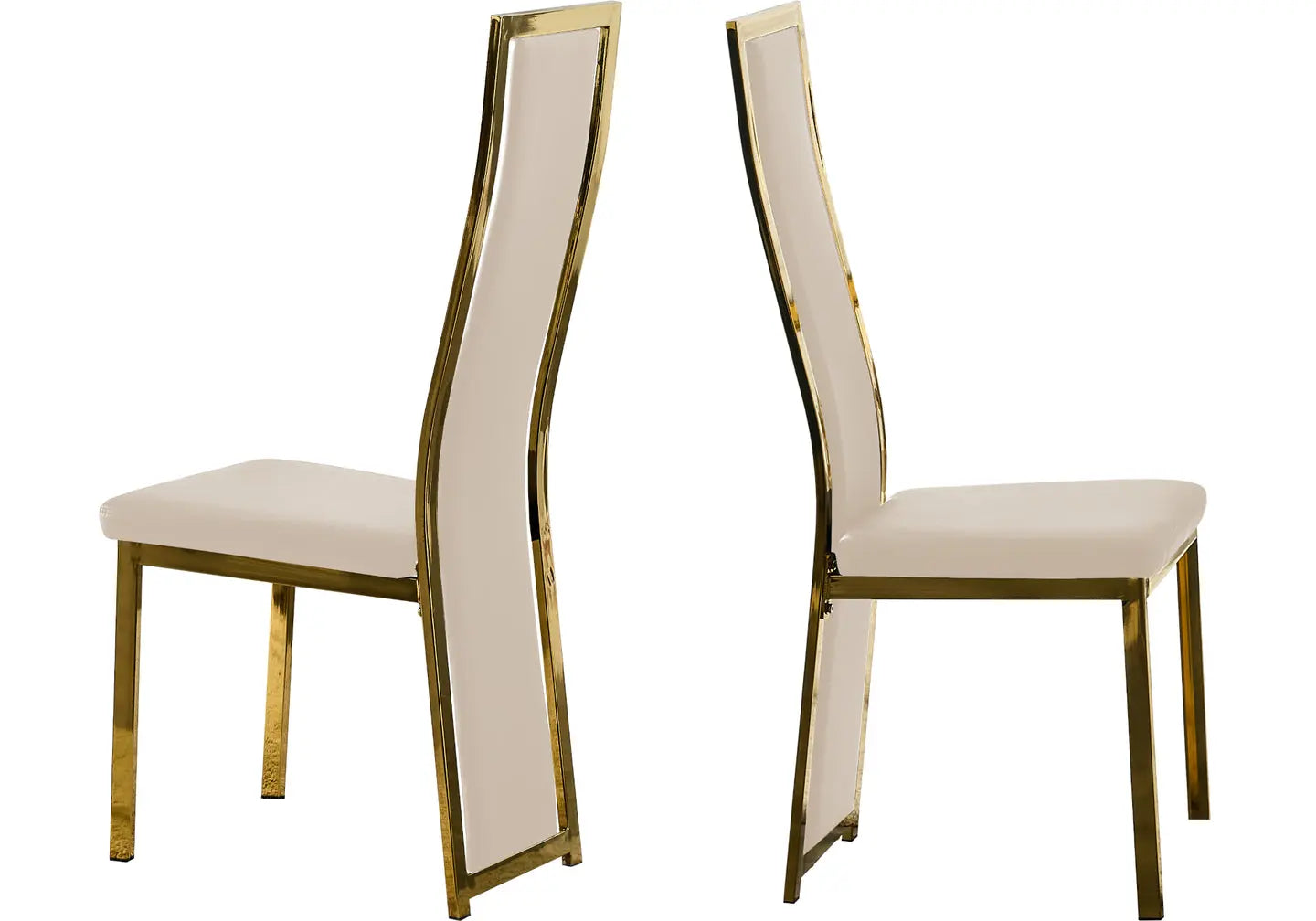 Table et chaise dorée beige versace DIA New Design