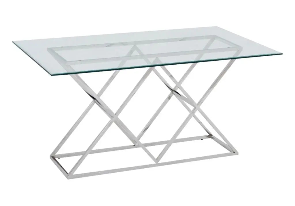 Table manger design chromé ERLY New Design