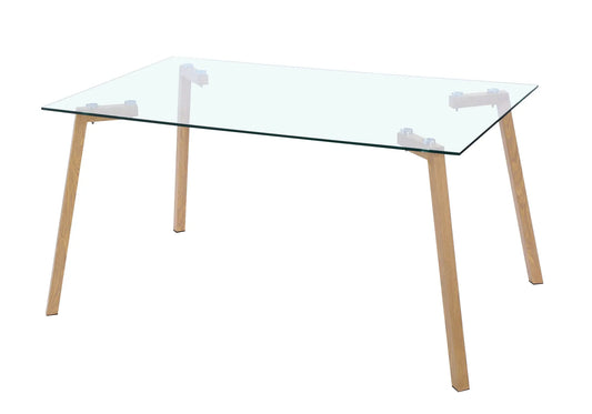 Table manger design verre trempé GINA New Design