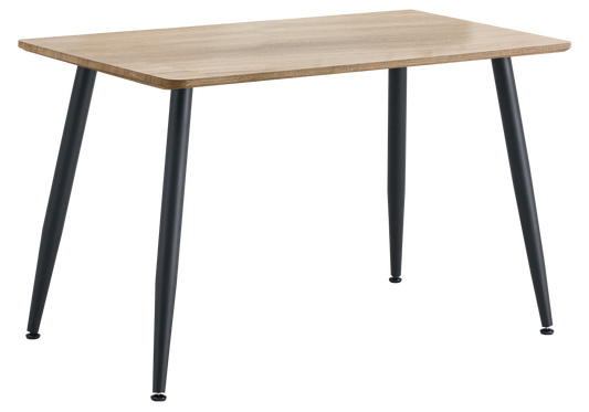 Table à manger chêne pieds noir – Gina