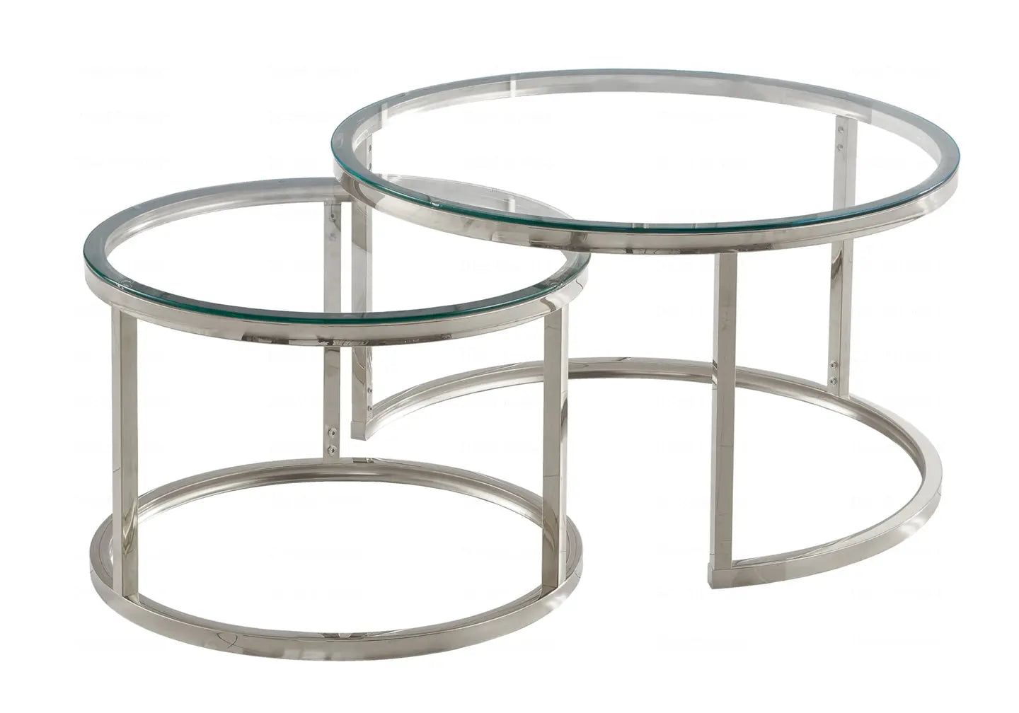 Tables gigognes verre trempé OREA New Design