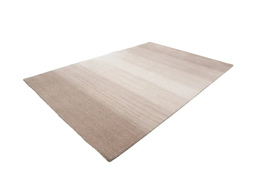 Tapis ethnique laine fait main beige RAJASTHAN Lalee Tapis