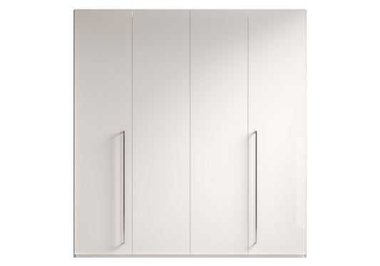 Armoire 4 portes blanc béton – Treviso