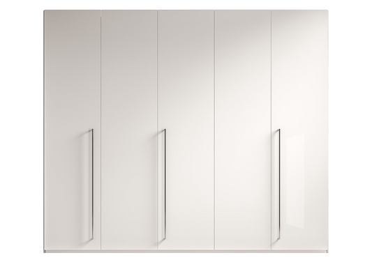 Armoire 5 portes blanc béton – Treviso