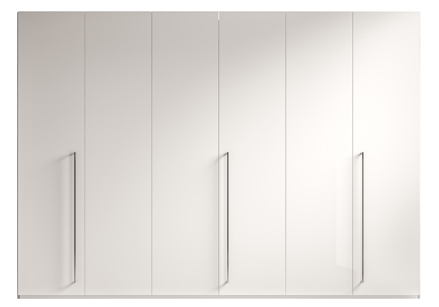 Armoire 6 portes blanc béton – Treviso