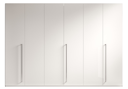 Armoire 6 portes blanc béton – Treviso
