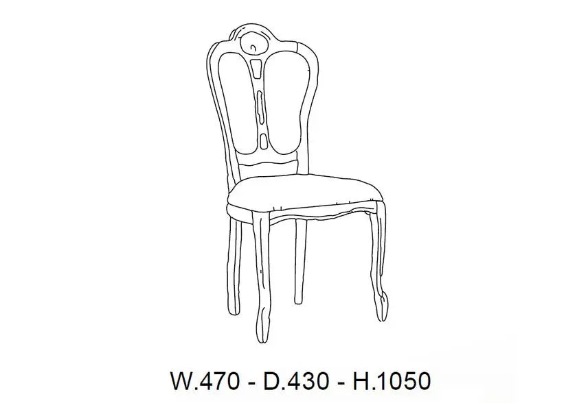 chaises laqué blanc GRETA (Lot de 2) Italian TM