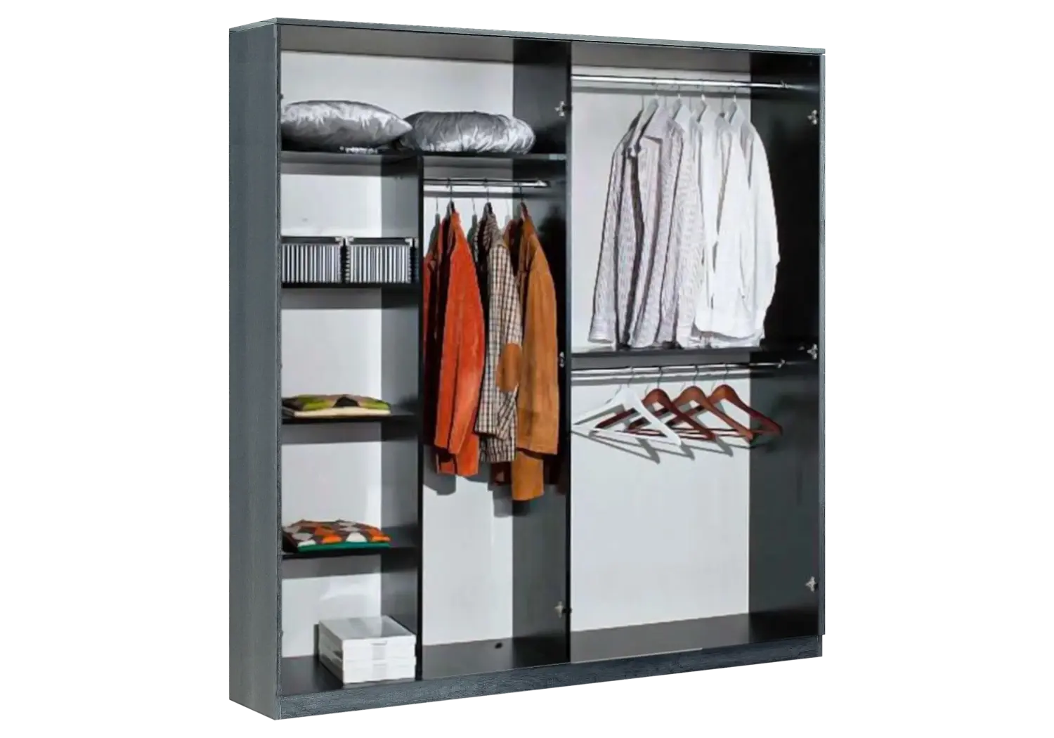 chambre-complete-capitonne-bois-gris-fonce-luna Ben Company