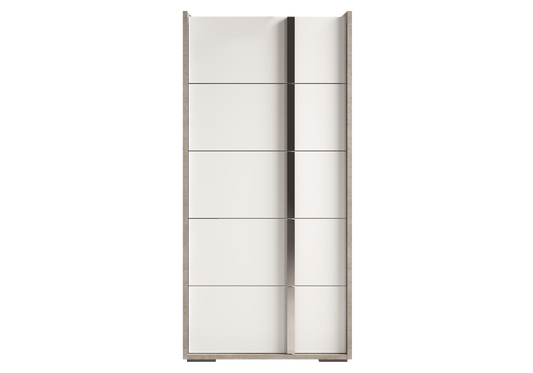 Chiffonnier 5 tiroirs blanc béton – Treviso