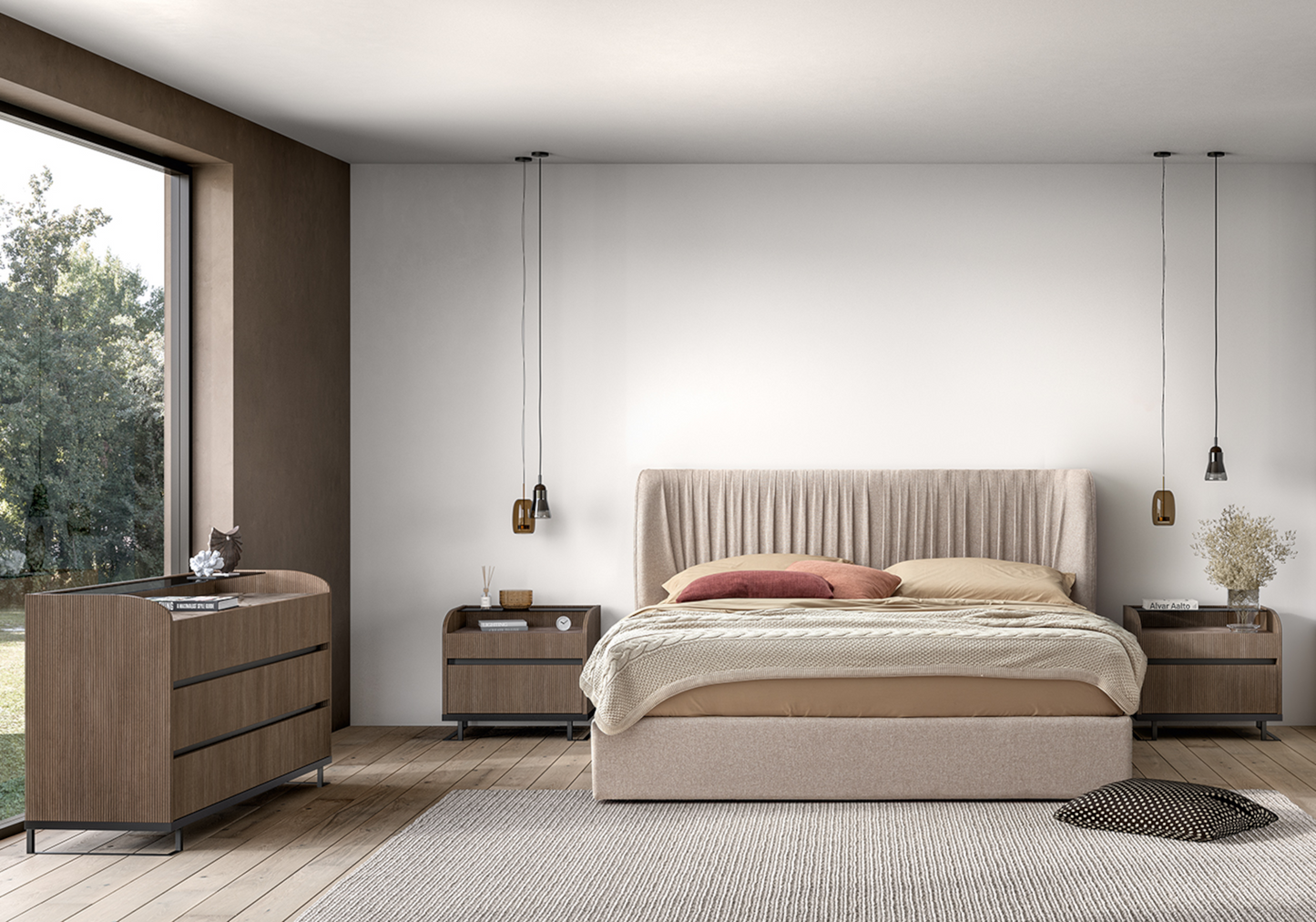 Chambre complète moderne - Hexagon