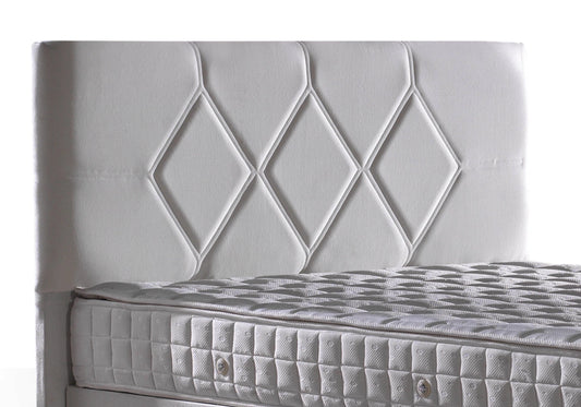 Lit complet coffre matelas tête de lit - HILTON