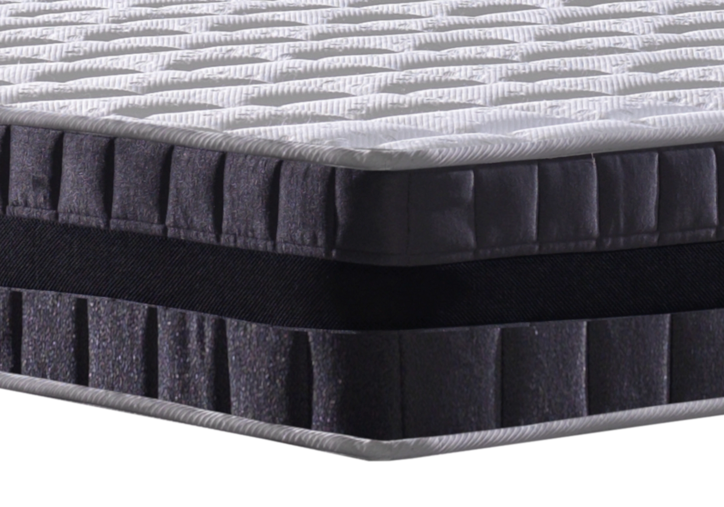 Matelas ferme aération velours 29 cm - HERO