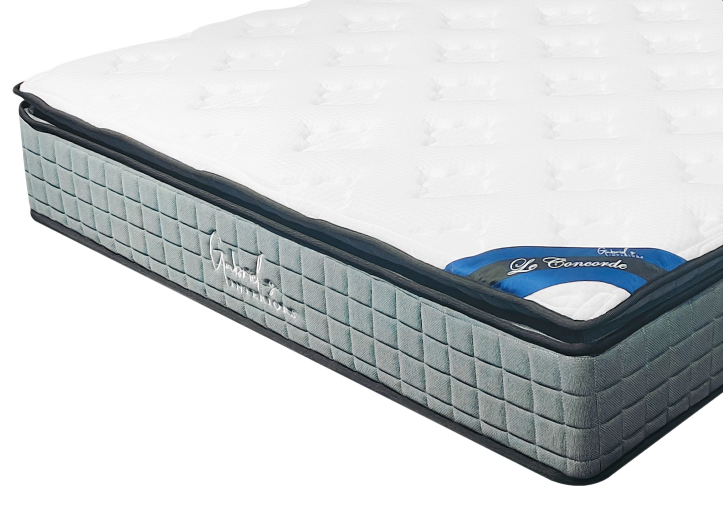 Matelas hybride ressorts ensachés mousse 25 cm - CONCORDE
