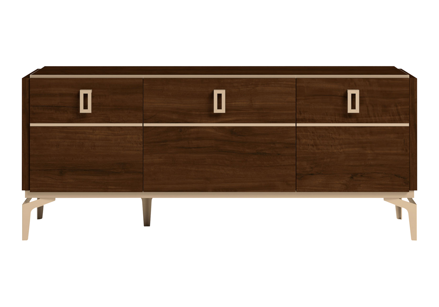 Meuble TV 140 noyer – Eva
