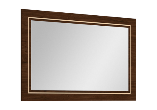 Miroir mural noyer – Eva