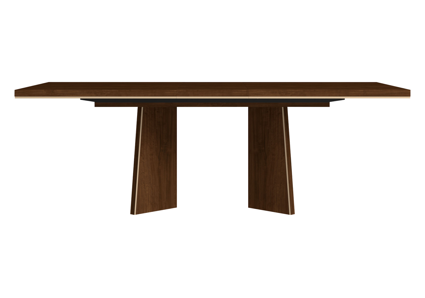 Table extensible 180–225 cm noyer – Eva