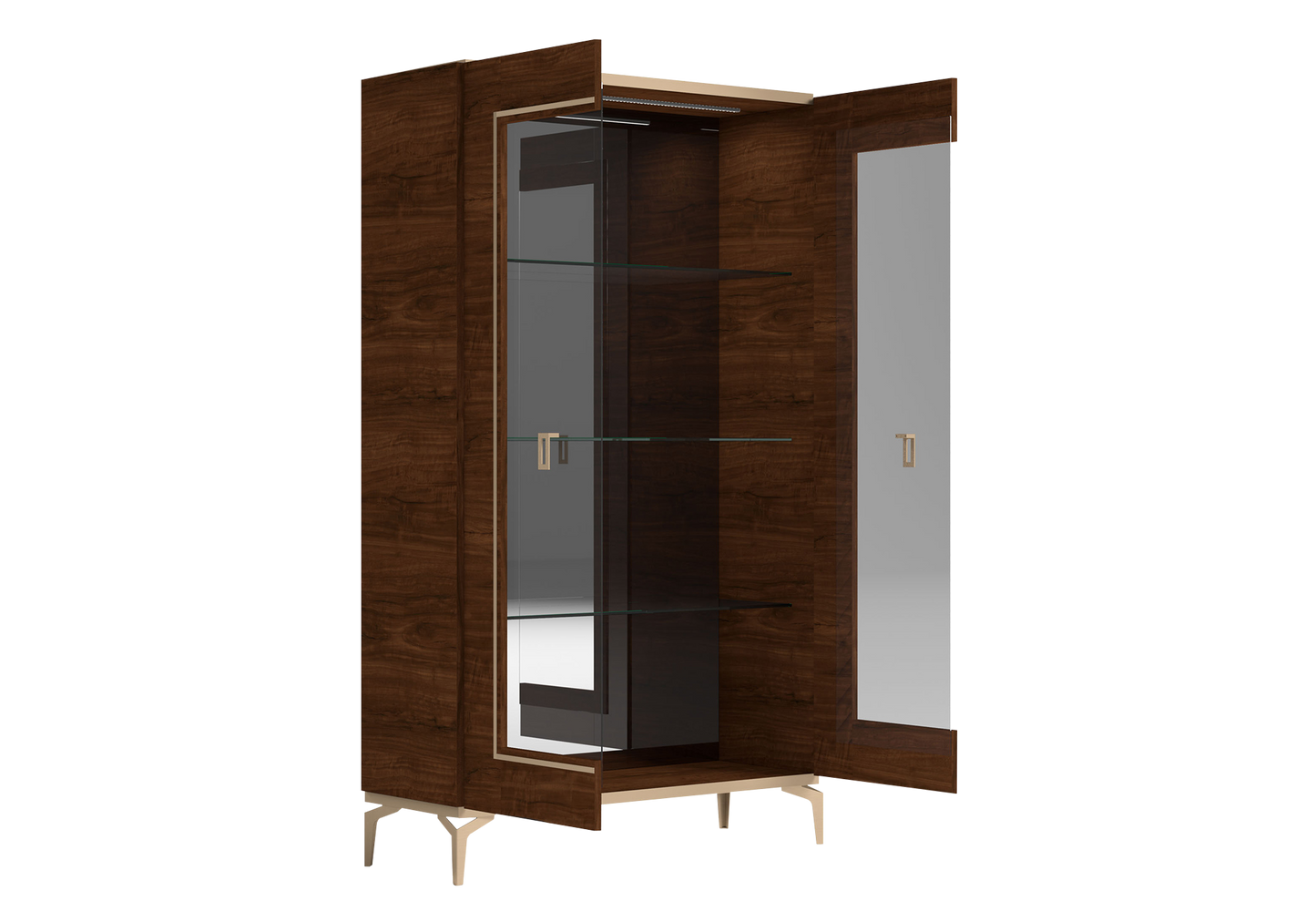 Salle à manger complète 250 cm noyer – Eva